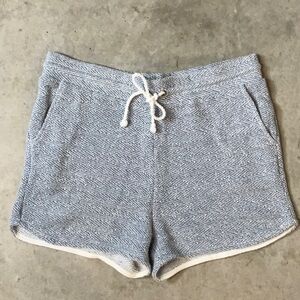 Faherty Women’s Blue and White Athletic Shorts Size L